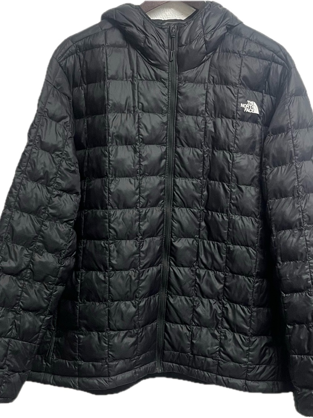 The North Face Men's ThermoBall Eco Hooded Jacket Black XL Mint Condition